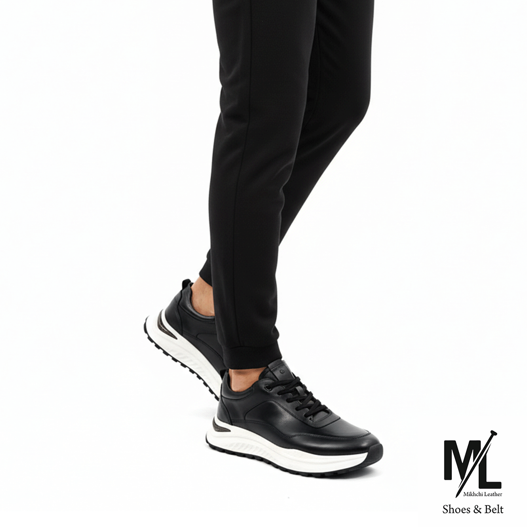 کفش چرم مردانه اسپرت