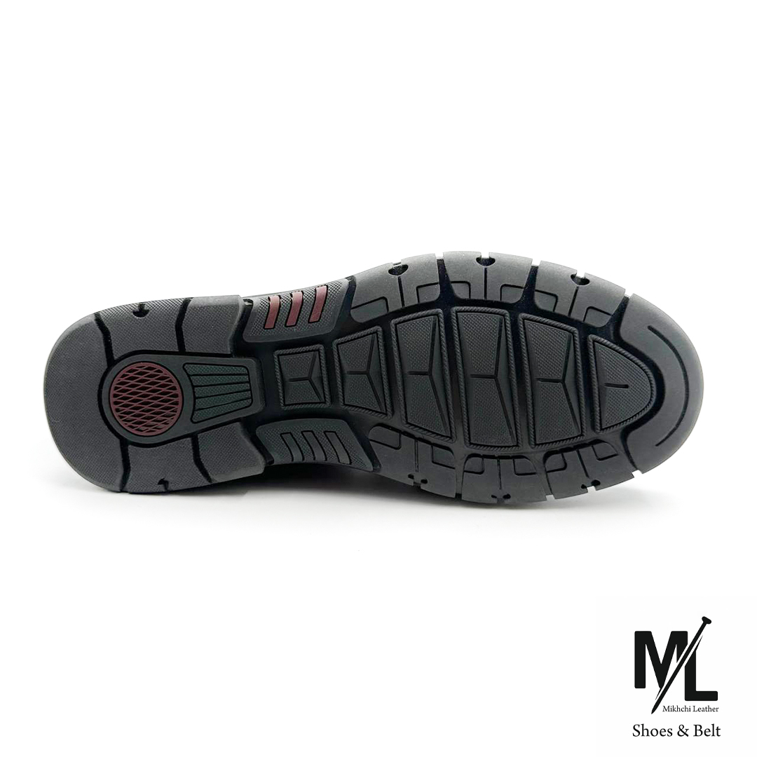  کفش ارتوپدیک طبی تمام چرم مردانه | کد:M51 | چرم میخچی | مشکی ، قهوه ای |‌ جنس زیره کفش ترمو/Termo ترک وارداتی درجه یک. 