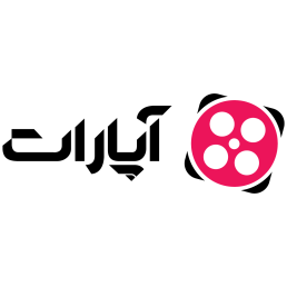 لوگو سایت آپارات که ویدیو های چرم میخچی درون این وبسایت آپلود می شود