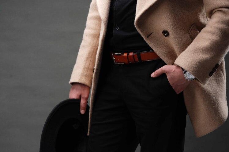 راهنمای انتخاب دقیق سایز کمربند چرم مردانه | چرم میخچی