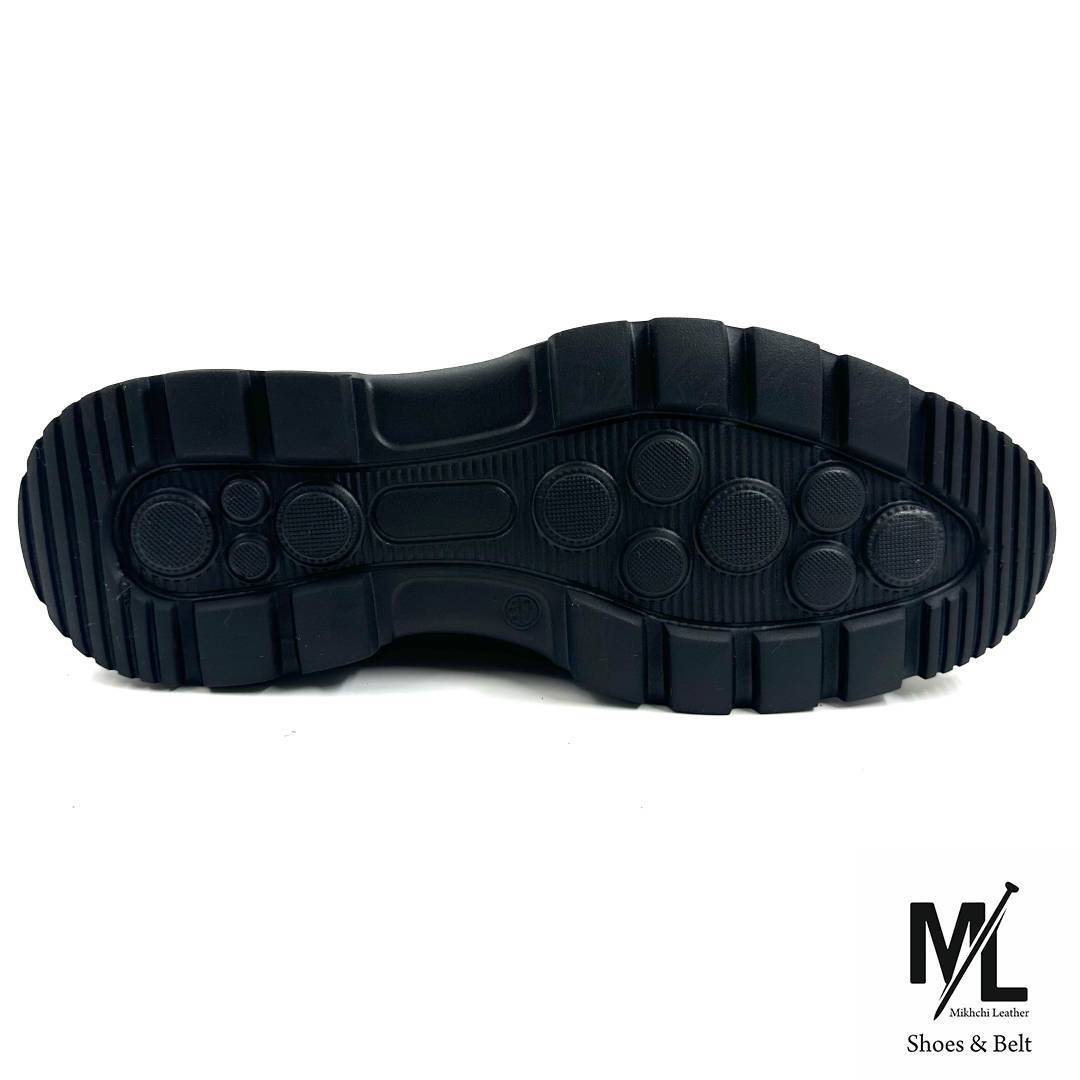 نیم بوت چرم طبیعی مردانه وارداتی