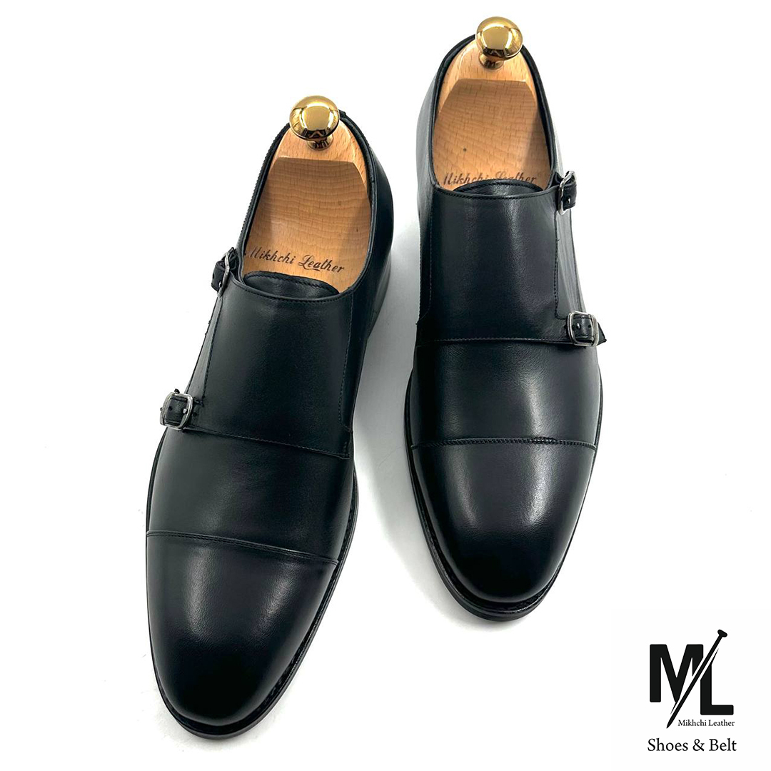  کفش کلاسیک مجلسی تمام چرم مردانه | Vip | کد:M115 | چرم میخچی | مشکی رنگ | مناسب استفاده طولانی مدت در طول روز. 