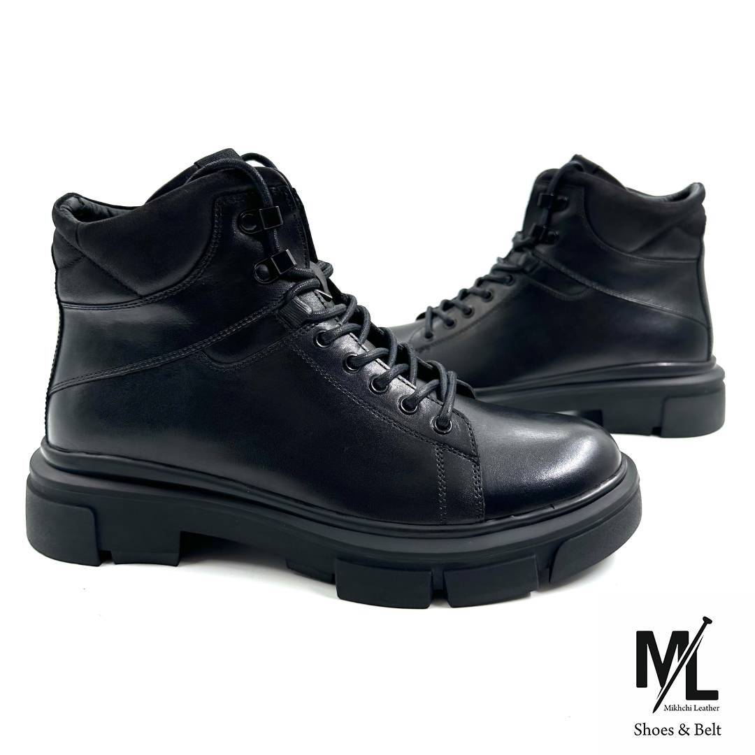 خرید بوت چرمی مردانه