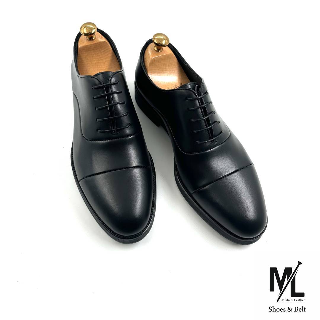  کفش کلاسیک چرم طبیعی مردانه 