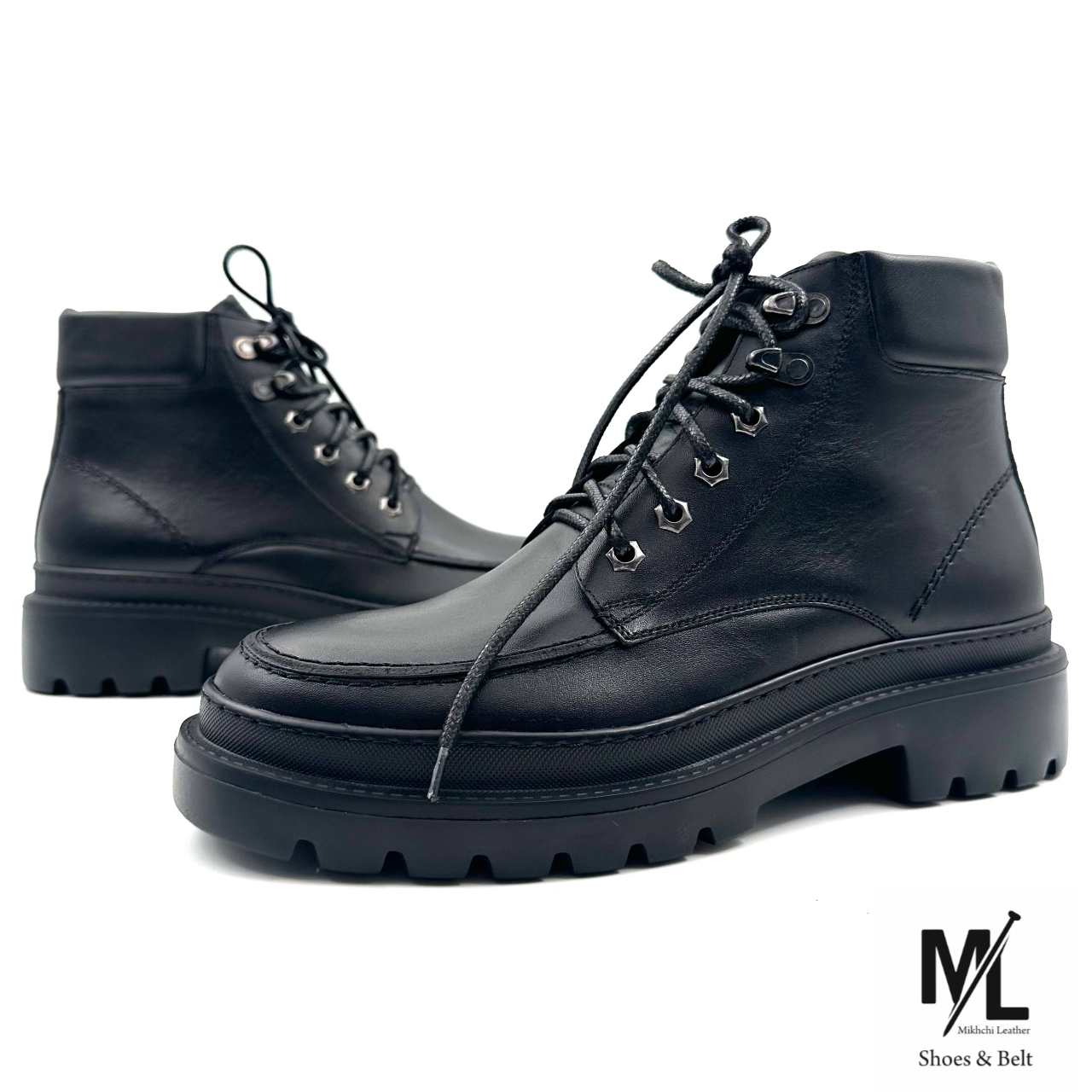  بوت چرم طبیعی مردانه 