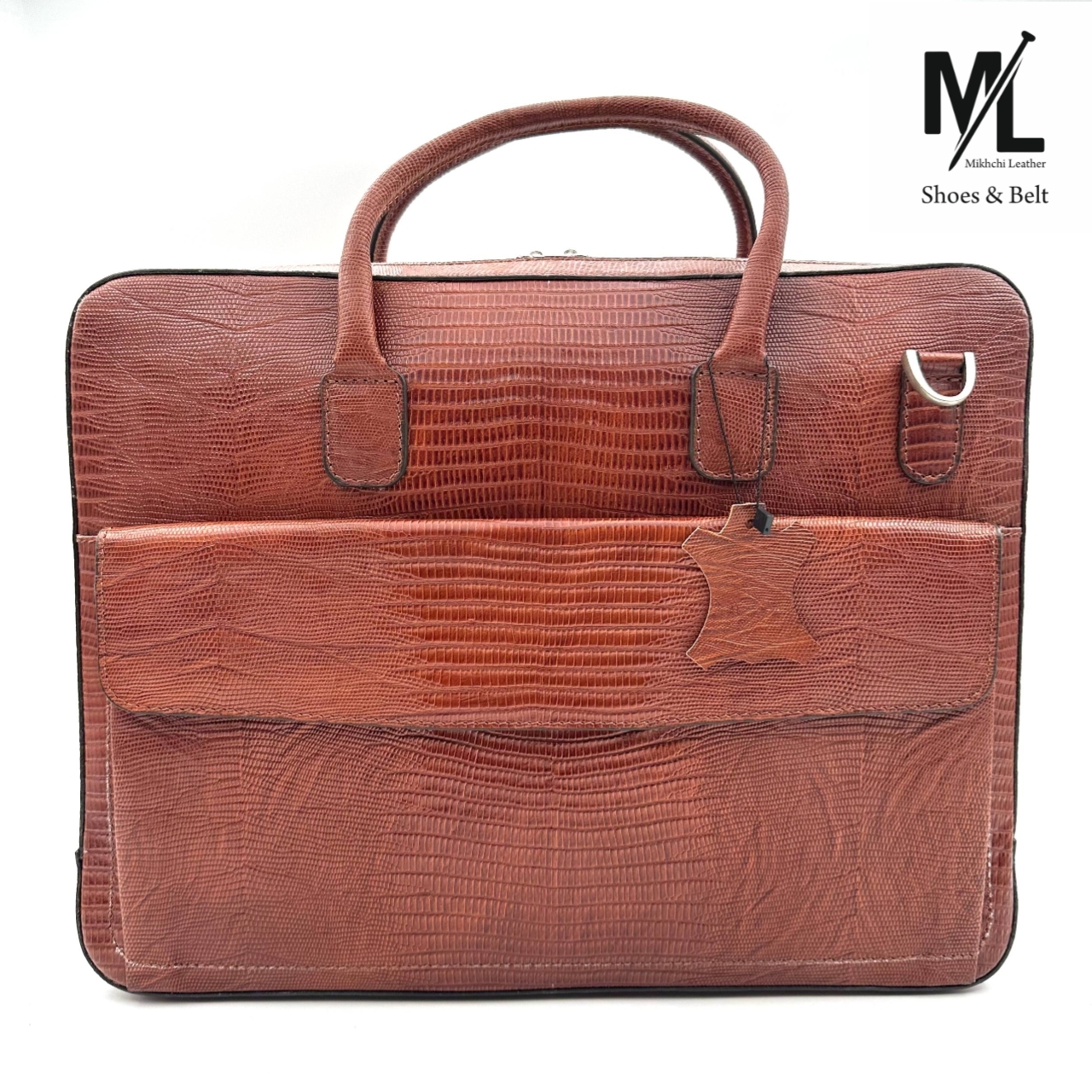  کیف اداری چرم طبیعی مردانه 