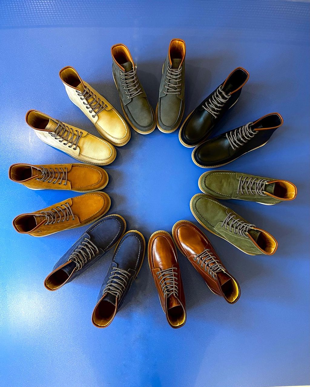 خرید انواع بوت های چرم مردانه