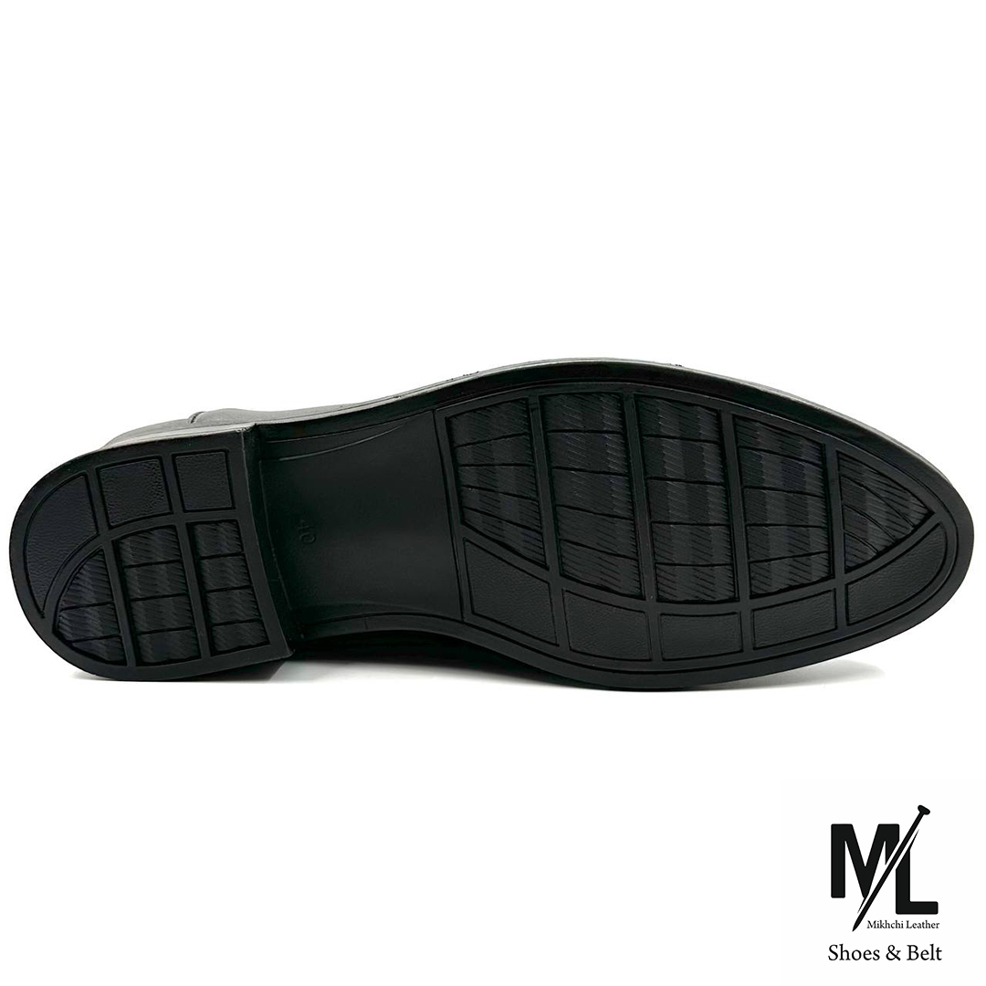  کفش مدیریتی / اداری چرم مردانه |‌ کد:F461 | چرم میخچی | زیره کفش از جنس ترمو/Termo ترک وارداتی می باشد. 