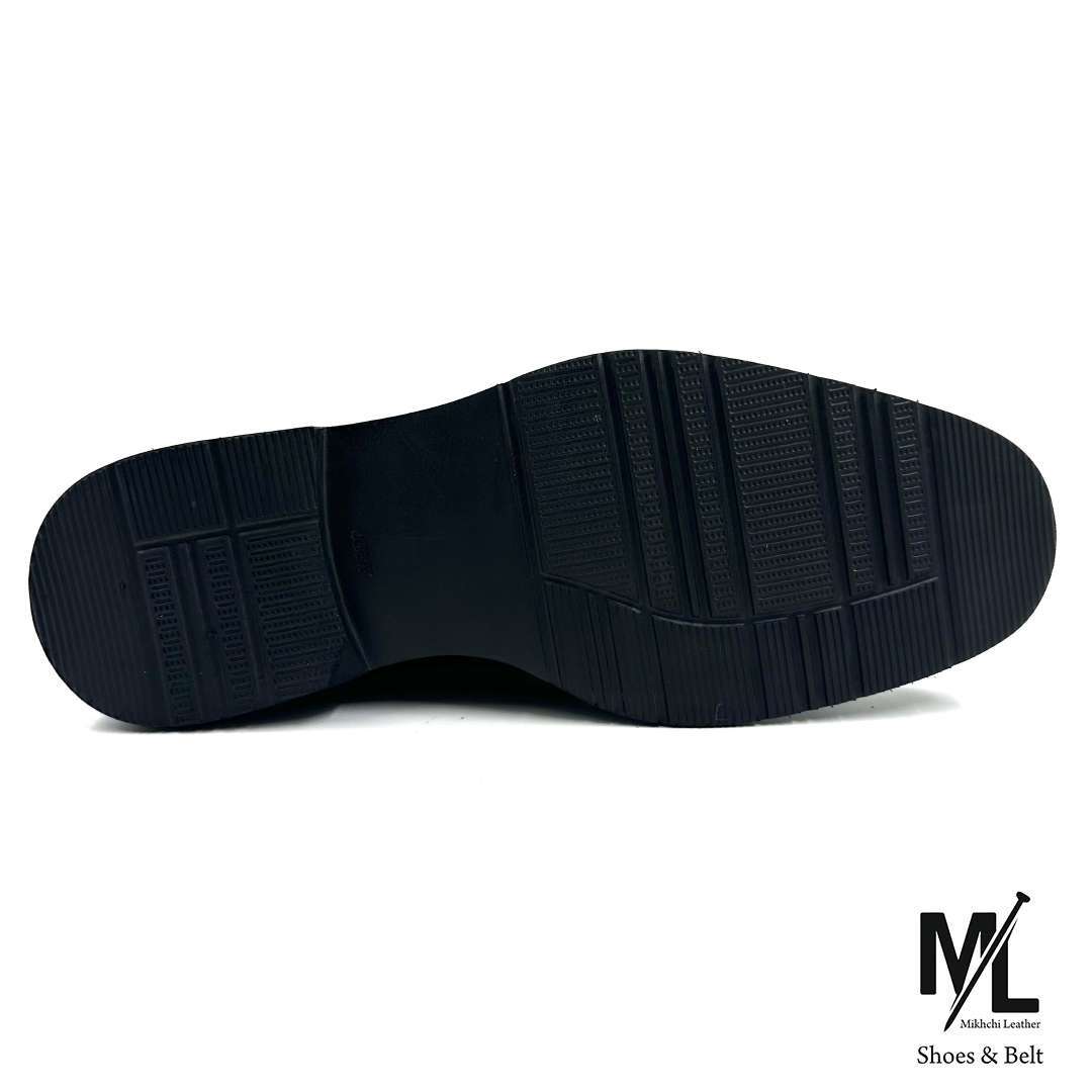 نیم بوت وارداتی چرم طبیعی مردانه