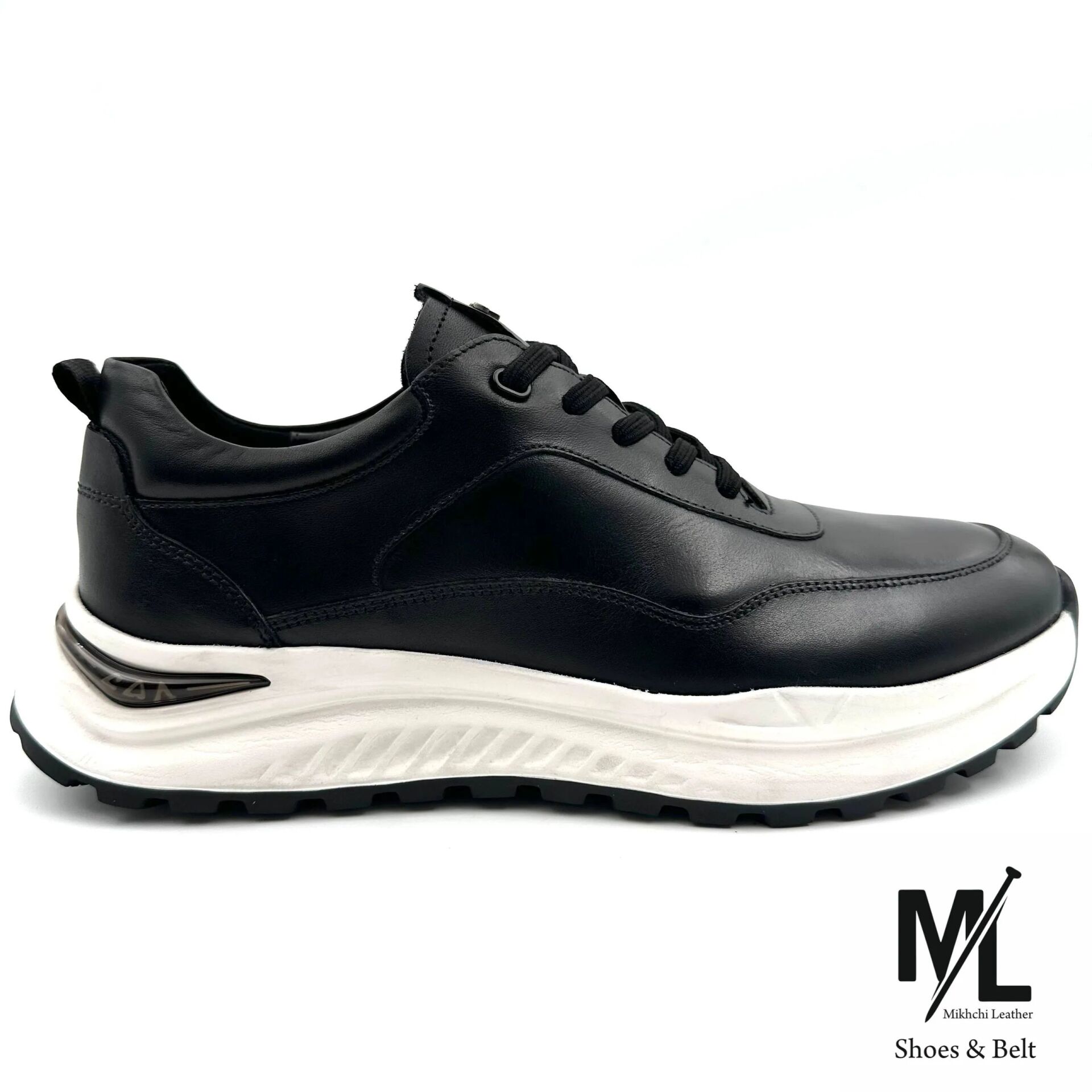 کفش چرم مردانه اسپرت طبی راحتی