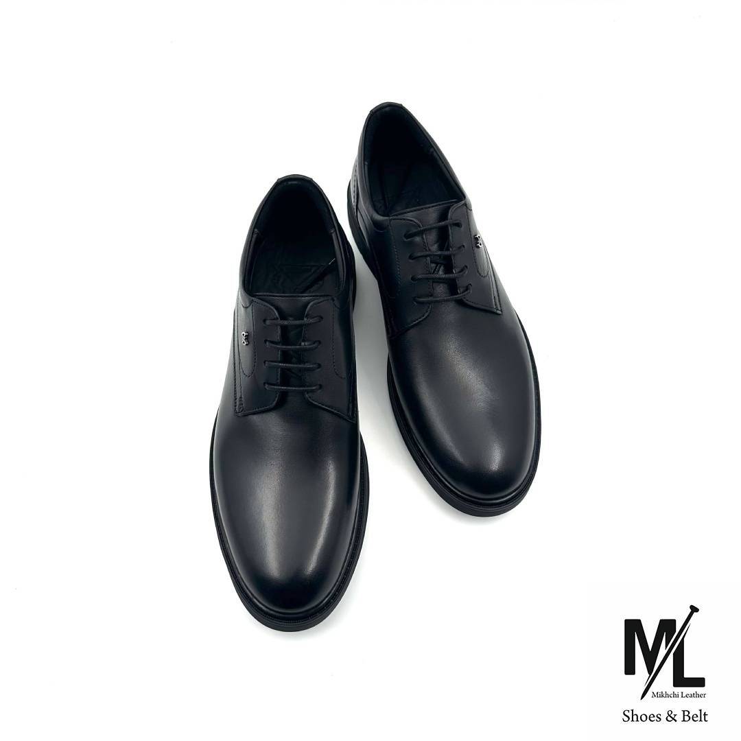 کفش چرم مردانه مدل دربی 