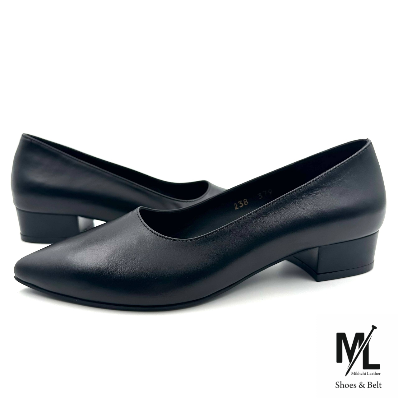  کفش چرم زنانه اداری روزمره 