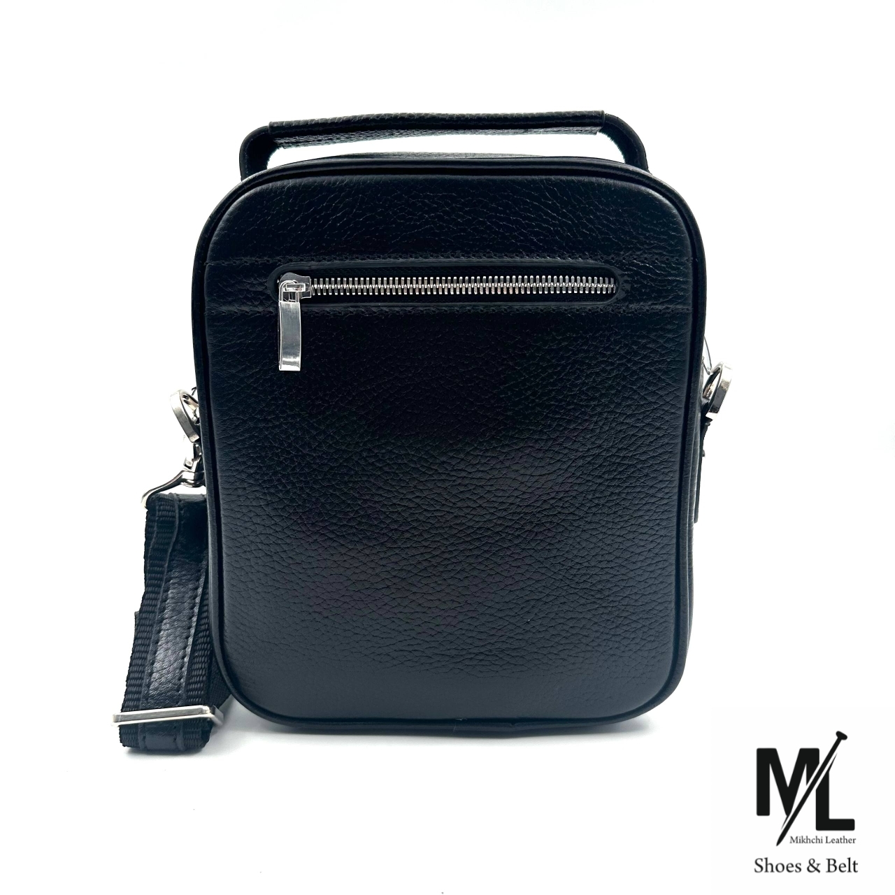  کیف دوشی اداری چرم طبیعی مردانه 