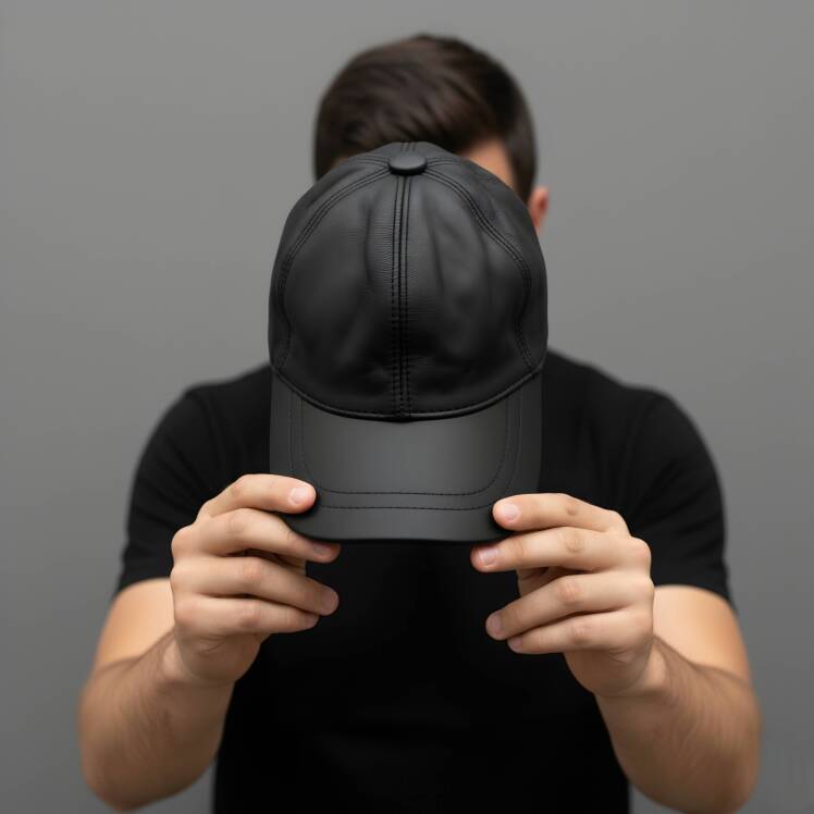 کلاه چرم طبیعی اسپرت مردانه زنانه