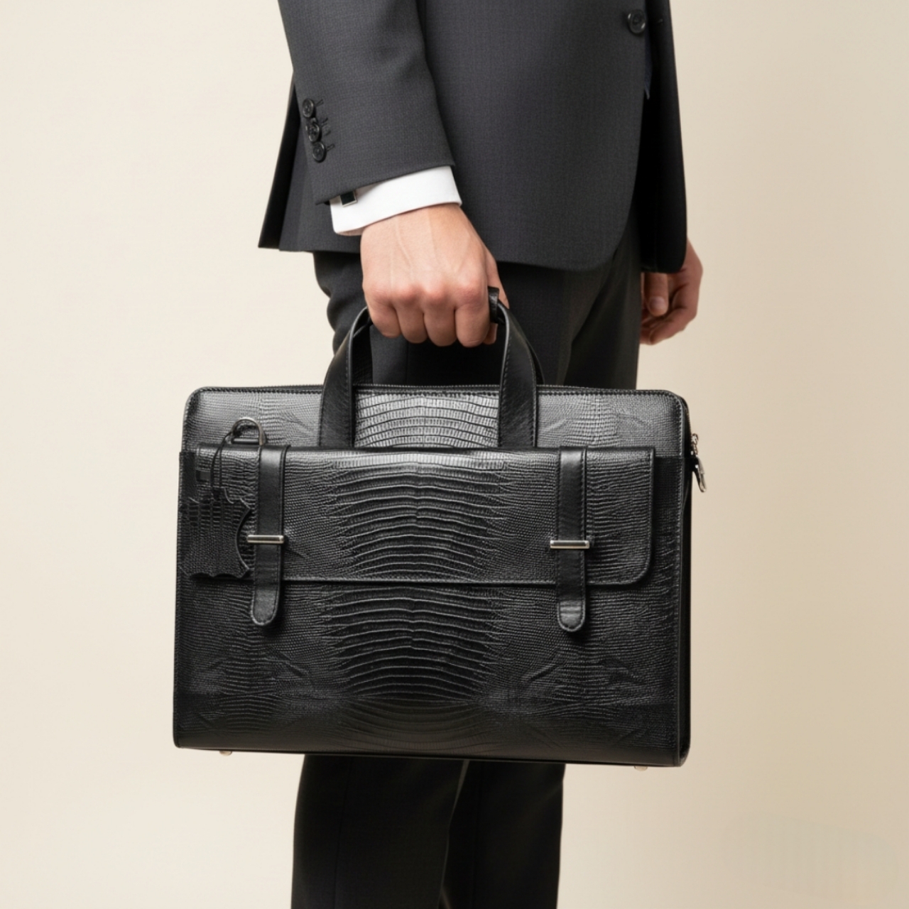 کیف اداری تمام چرم طبیعی مردانه