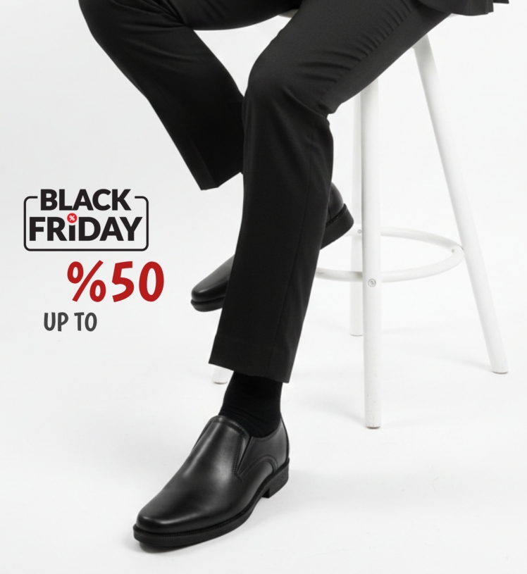 کفش مدیریتی / اداری چرم مردانه | کد:G266 | چرم میخچی | مشکی رنگ | جنس آستر داخلی کفش چرم طبیعی گوسفندی میشسن.