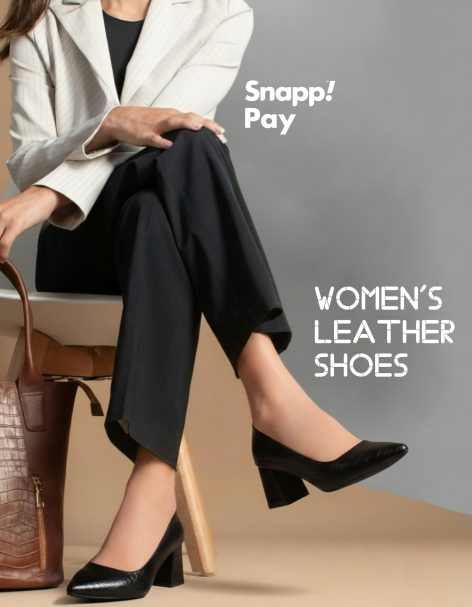 کفش چرم زنانه 