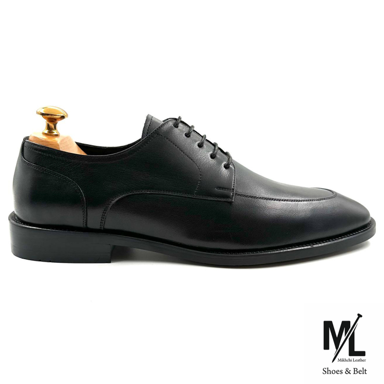 کفش کلاسیک مجلسی چرم مردانه | Vip | کد:M102| چرم میخچی |مشکی | جنس رویه چرم طبیعی گاوی ارگانیک تبریز