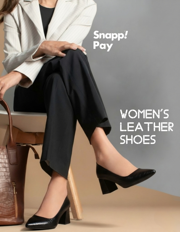 کفش چرم زنانه