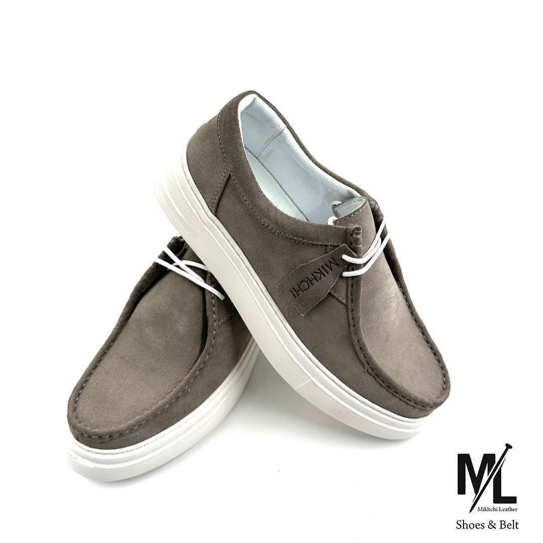 کفش اسپرت روزمره چرم مردانه